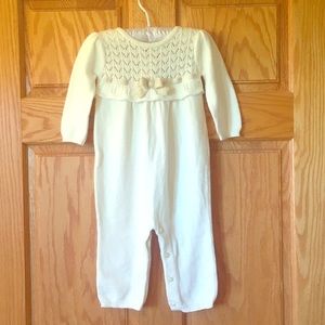 NWT Gymboree sweater girls romper. 6-12 m